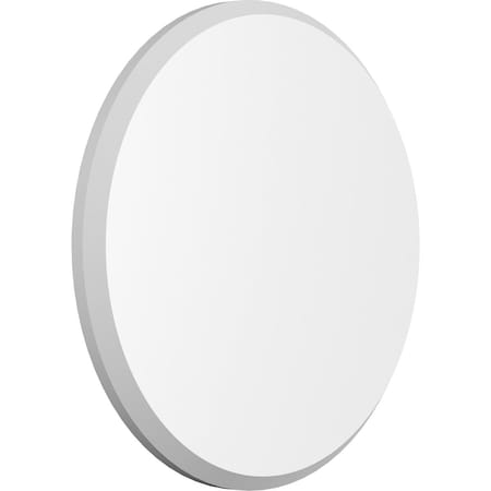 Ekena Millwork Standard Grayson Rosette with Beveled Edge, 8"W x 8"H x 1/2"P ROSP080X080X050GRY01